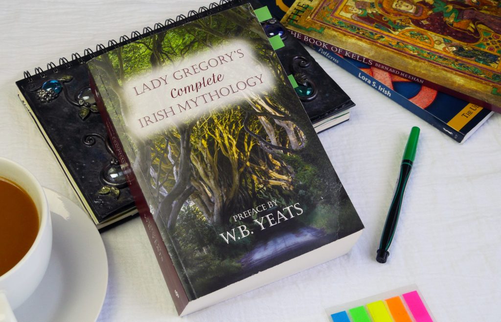 Lady Gregory's Complete Irish Mythology, Barry's Tea, The Book of Kells, Celtic books